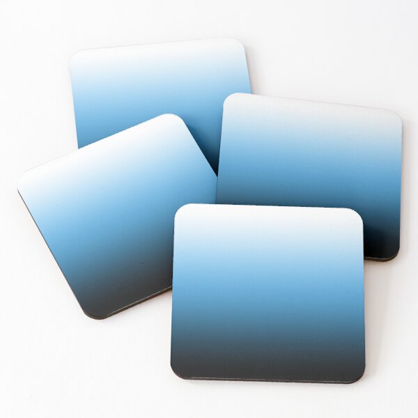 Item preview, Bold Dark Blue to White Gradient designed and sold by Bumblefuzzies.