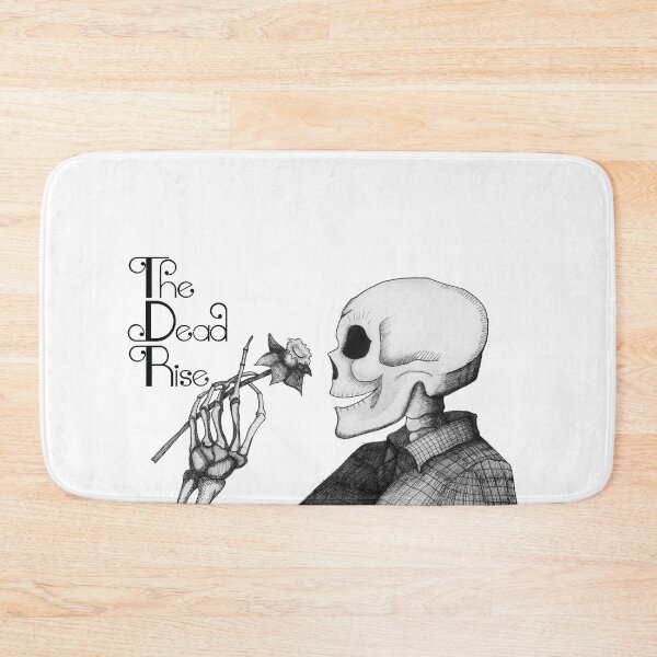 Item preview, Skeleton smelling flower designed and sold by OnWavesDesign8.