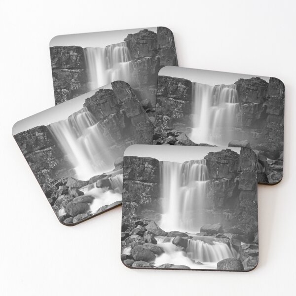 Item preview, Oxararfoss Waterfall, Pingvellir National Park, Iceland designed and sold by Tom Mackie.