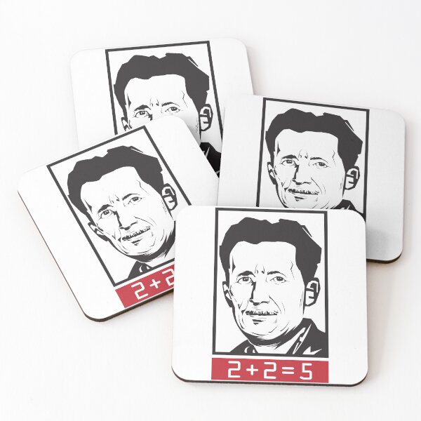 Item preview,  Orwell and his symbol 2+2=5 designed and sold by smd90.