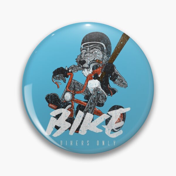 Artikelvorschau, Biking Wolf Biking Zone entworfen und verkauft von jacks-tees.