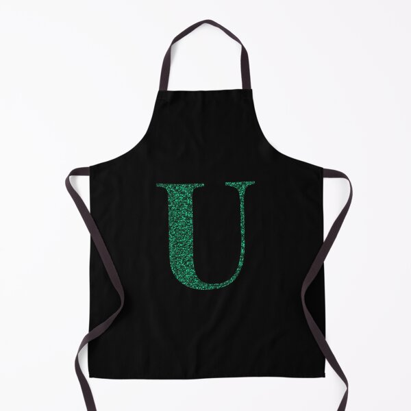 Item preview, Letter U Emerald Dark Green Glitter Effect Alphabet designed and sold by Sour Soul.