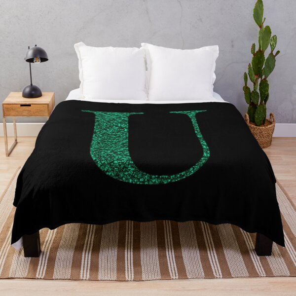 Item preview, Letter U Emerald Dark Green Glitter Effect Alphabet designed and sold by Sour Soul.