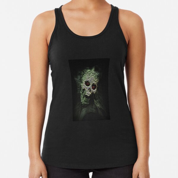 Scary Skull Racerback Tank Top