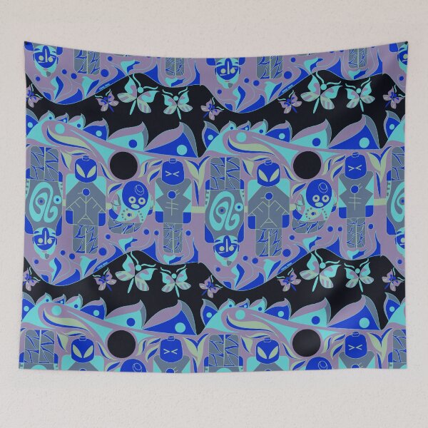 Item preview, atlante brick alien in soccer ecopop pattern designed and sold by jorgelebeau.