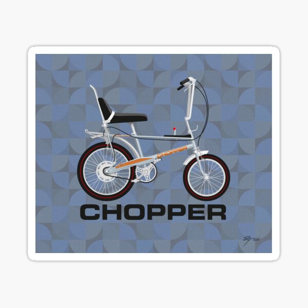 Item preview, Raleigh Chopper MK2, Quicksilver designed and sold by Tunstall Illustration.