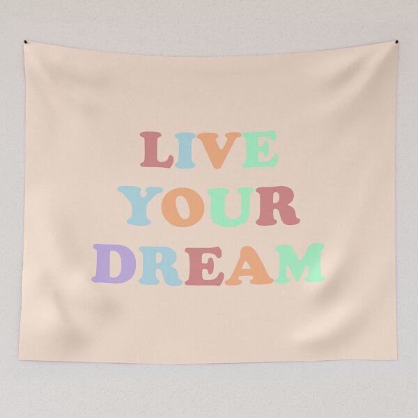 Item preview, Live your dream designed and sold by likebakerdo.