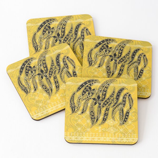Item preview, Golden Samoan Malu Design designed and sold by sunnthreads.