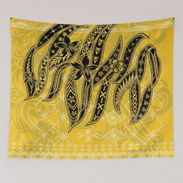 Item preview, Golden Samoan Malu Design designed and sold by sunnthreads.
