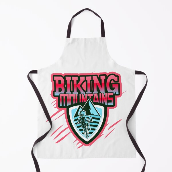 Item preview, Biking Mountains MTB Graphic Design designed and sold by jacks-tees.