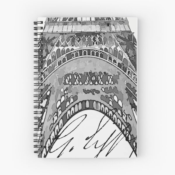 Item preview, Black & White Gustave Eiffel Tower designed and sold by Leoniedavinci.