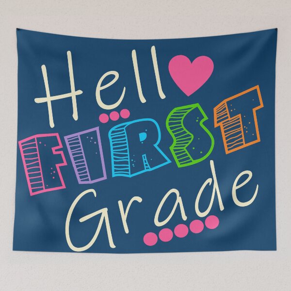 Item preview, first grade in school designed and sold by hobbystore0-0.