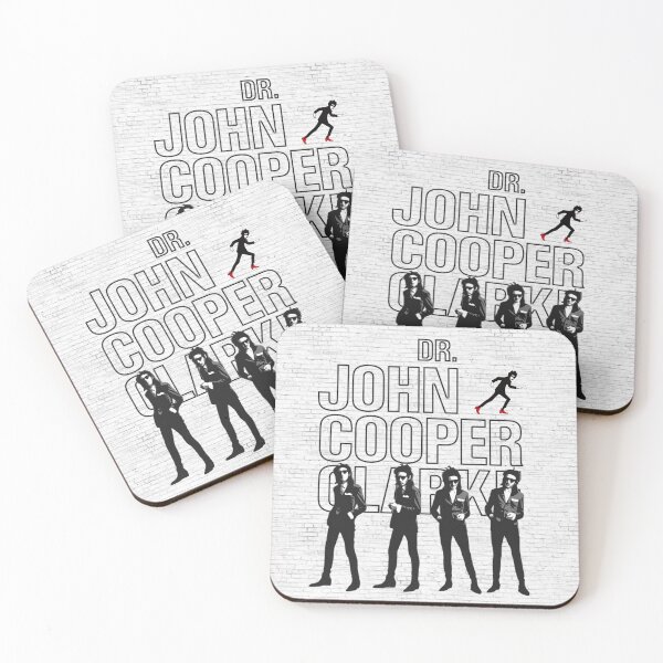 Item preview, Dr. John Cooper Clarke - The Bard Of Salford - White Brick Walls. designed and sold by OriginalDP.
