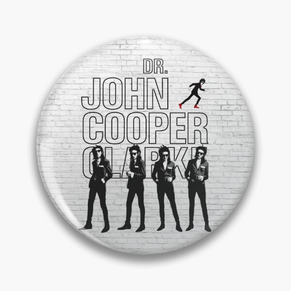 Item preview, Dr. John Cooper Clarke - The Bard Of Salford - White Brick Walls. designed and sold by OriginalDP.