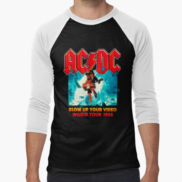 Angus AC/DC Baseball ¾ Sleeve T-Shirt