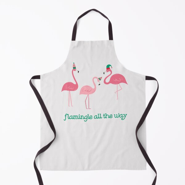 Item preview, Flamingo Flamingle Jingle All The Way Christmas Holidays Winter Funny Pun Cute Pink designed and sold by gkao.