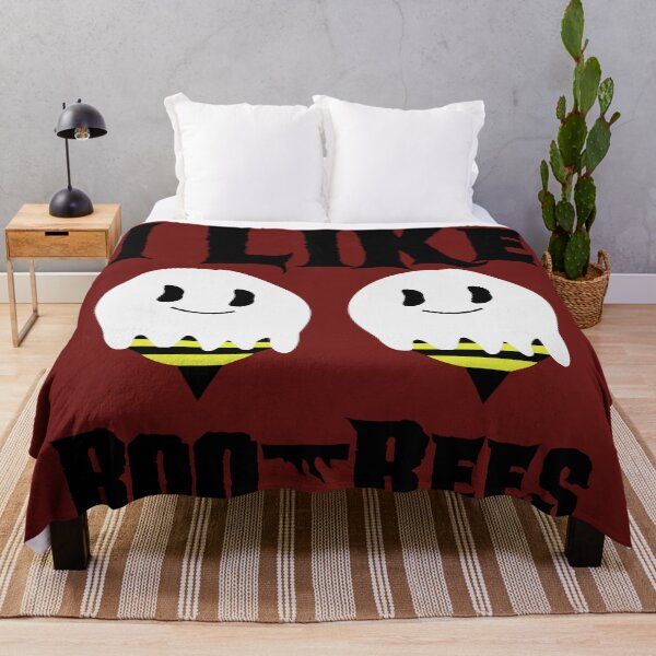 Item preview, I Like Boo-Bees - Funny Halloween Pun - Red designed and sold by AJ-DesignCo.