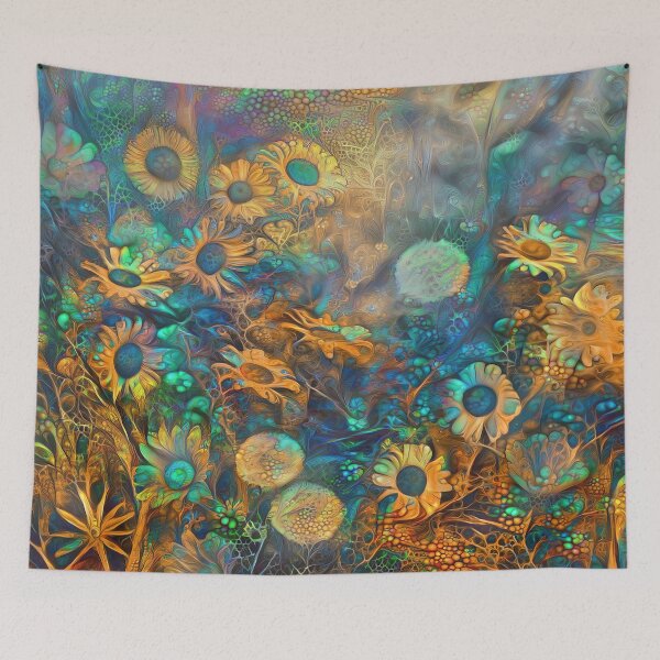 Item preview, Floral Abstraction designed and sold by blackhalt.