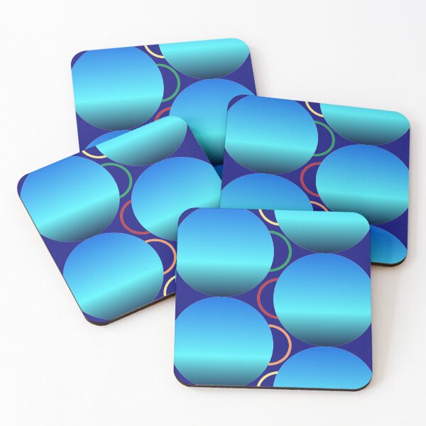 Item preview, Blue Sphere Pattern Navy designed and sold by pbstylesetters.