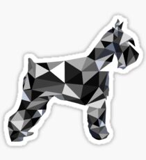 poli schnauzer Sticker