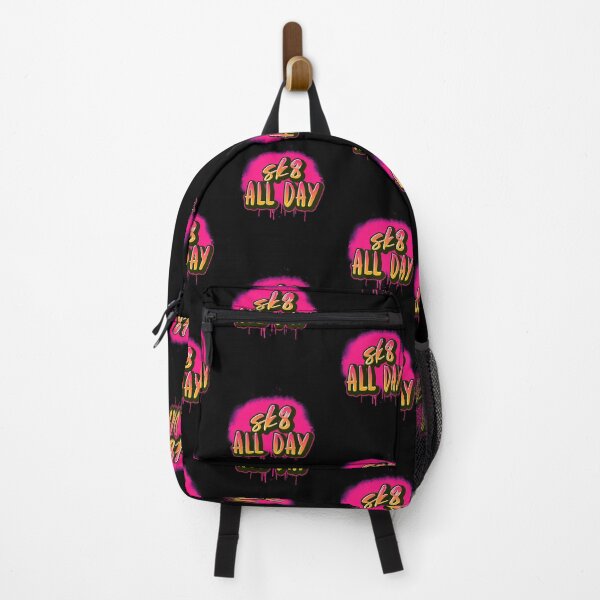 Item preview, sk8 all day. skateboard, roller skate, Snowboard lover gift designed and sold by RoManSmArt.