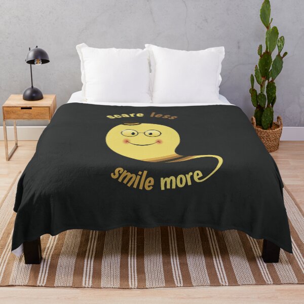 Item preview, Scare less, Smile More -Smile everyday design designed and sold by wingdingr.