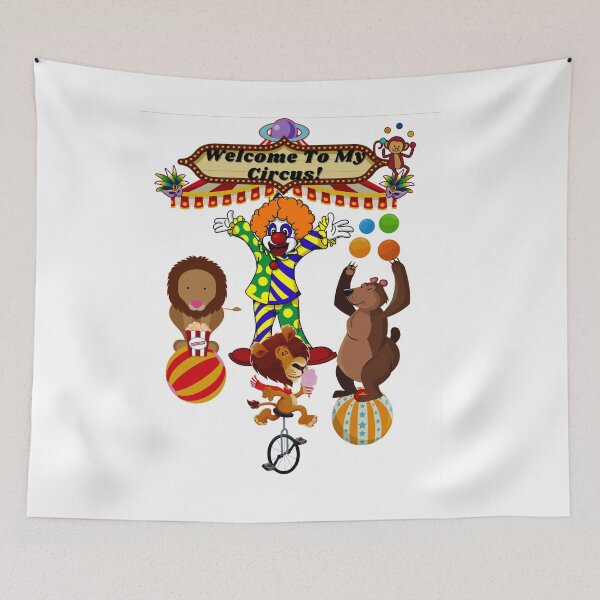 Item preview, Welcome To My Circus Funny Clown  designed and sold by Mary Riley.