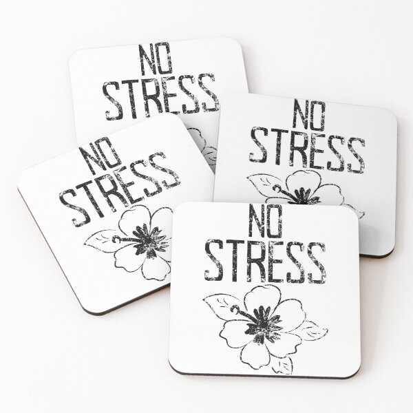 Item preview, No Stress - flower designed and sold by RIVEofficial.