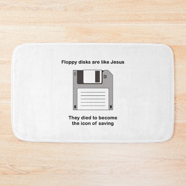 Item preview, Floppy disks are like Jesus designed and sold by VicFreedomind.