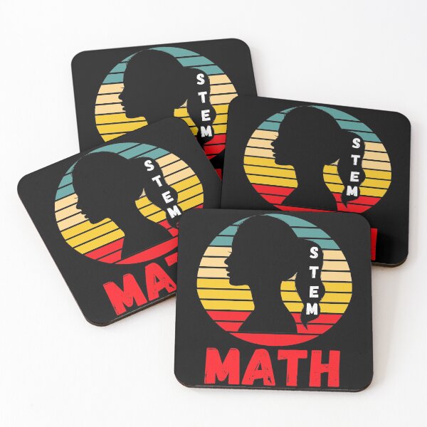 Item preview, MADRE MATEMÁTICAS PUESTA DE SOL RETRO MUJERES EN MATEMÁTICAS designed and sold by Hippiesole.