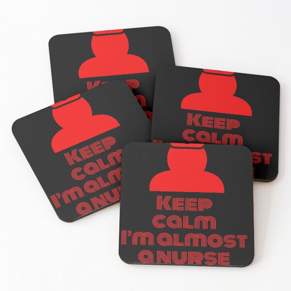 Item preview, Keep Calm I'm Almost A Nurse designed and sold by mer-ONE.