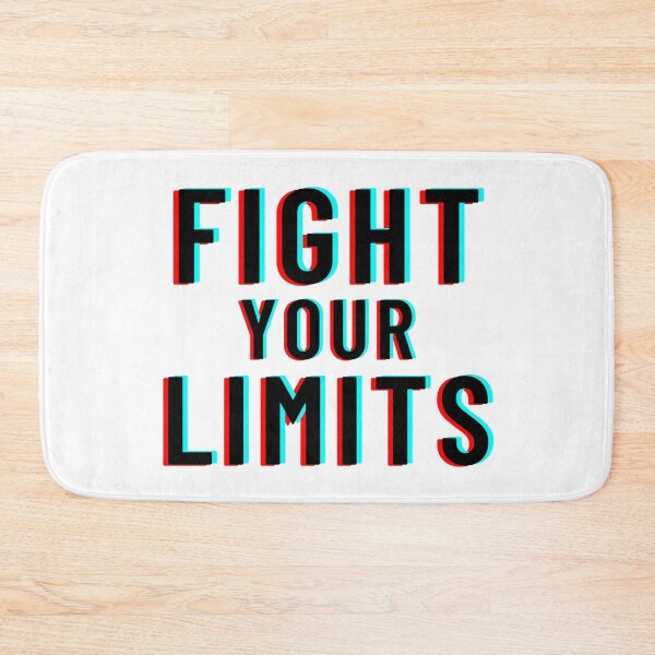Item preview, Fight Your Limits  (3D effect) designed and sold by RIVEofficial.