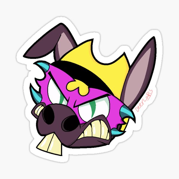 sickly-sweet-billy-and-mandy-sticker-for-sale-by-deerlapis-redbubble