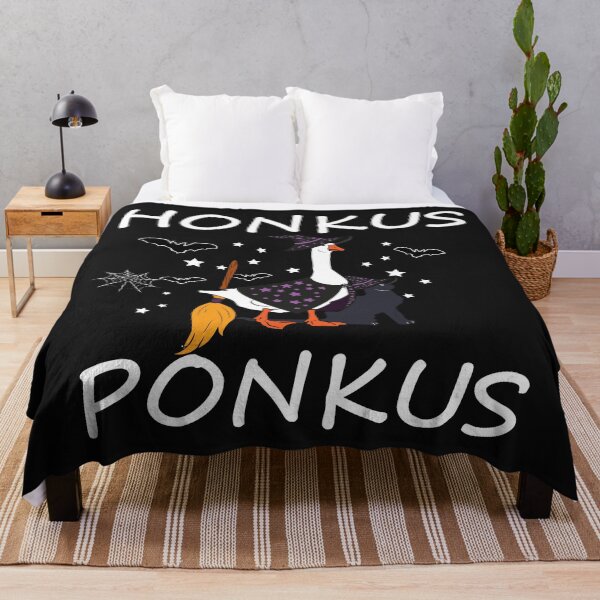 Item preview, Honkus Ponkus Goose And Cat Halloween designed and sold by johnmgr21.