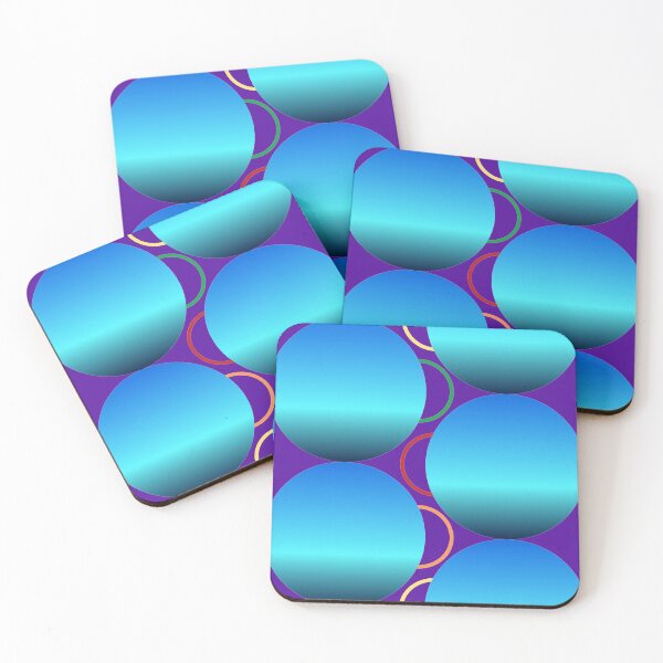 Item preview, Blue Sphere Pattern Deep Purple designed and sold by pbstylesetters.