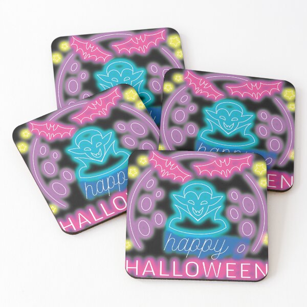 Item preview, happy halloween neon  designed and sold by design880.