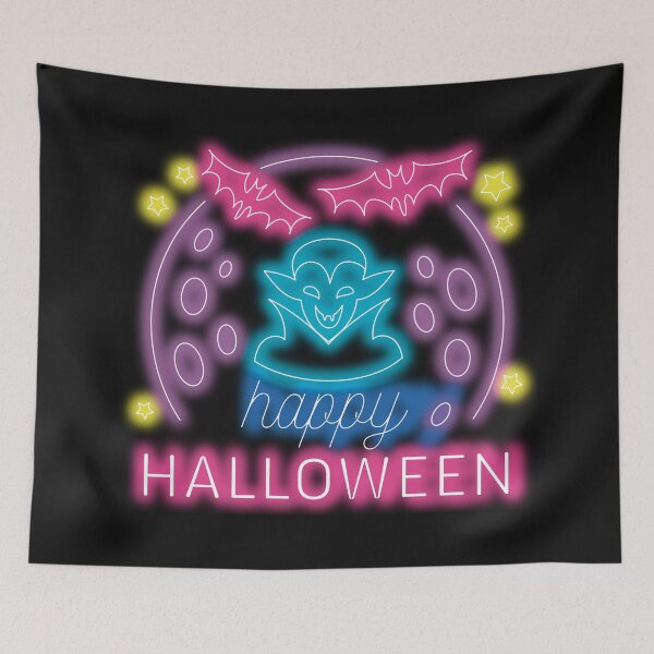 Item preview, happy halloween neon  designed and sold by design880.