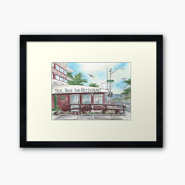 Aperçu de l'œuvre Le Seal Rock Inn créée et vendue par Robin Galante Art .