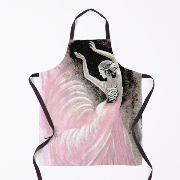 Item preview, Pink Ballerina II original watercolor painting designed and sold by GittaG74.