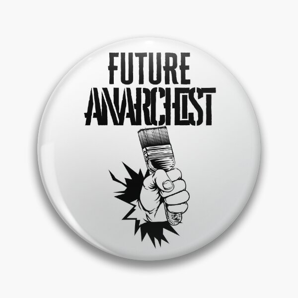 Item preview, Future Anarchist - fist & brush designed and sold by RIVEofficial.