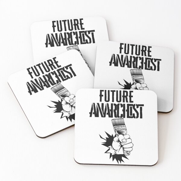 Item preview, Future Anarchist - fist & brush designed and sold by RIVEofficial.