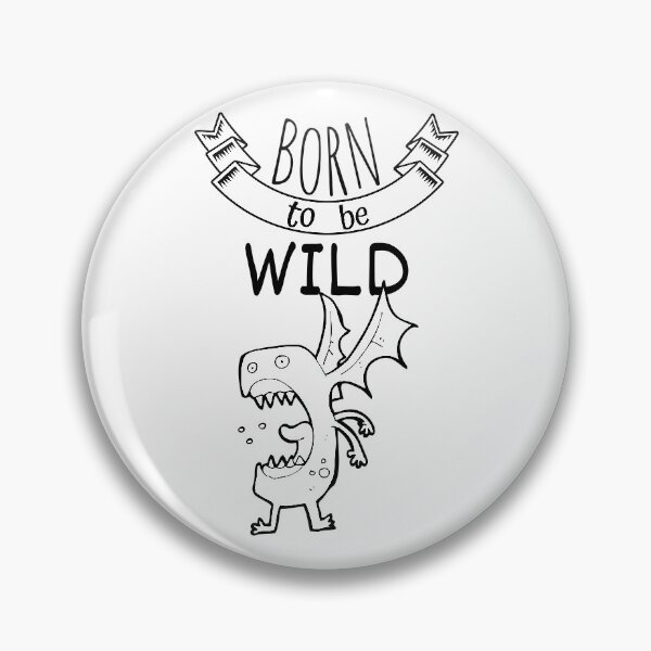 Item preview, Born to be Wild - big mouth creature designed and sold by RIVEofficial.