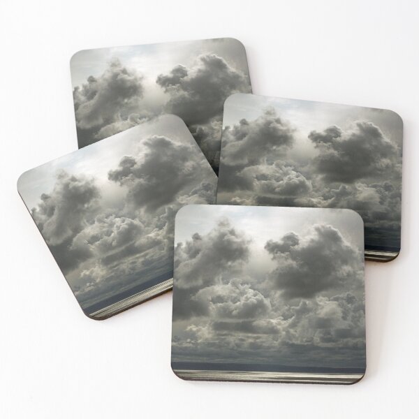 Item preview, Large Dark Clouds over the Bristol Channel. Their sheer size and menace MADE me photograph them!  designed and sold by Cameranick.