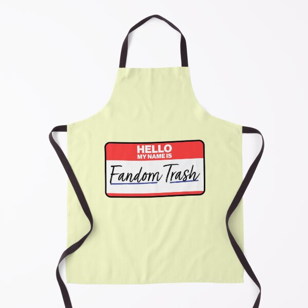 Item preview, Hello My Name Is Fandom Trash Tag Cute TV Book designed and sold by sharedipmemes.