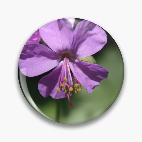 Item preview, Violet Purple Flower on Green Field designed and sold by MoClan-Graphics.