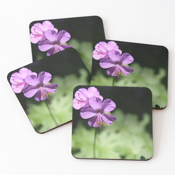Item preview, Violet Purple Flower on Green Field designed and sold by MoClan-Graphics.
