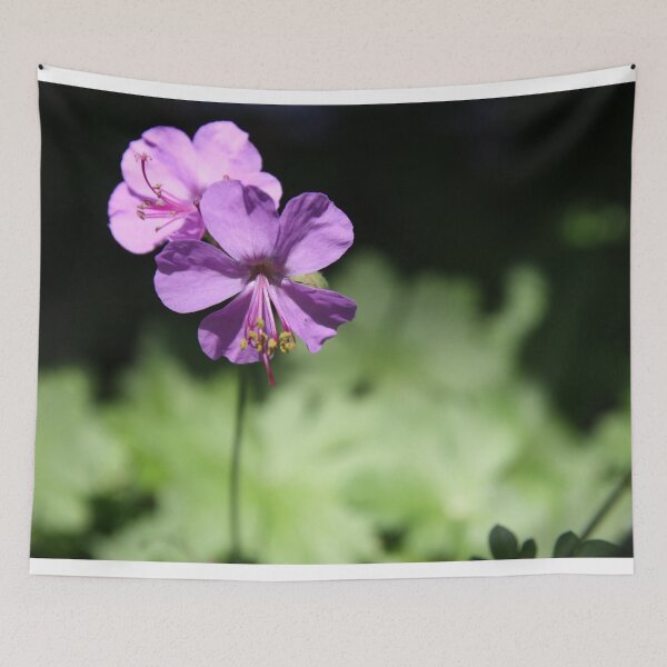 Item preview, Violet Purple Flower on Green Field designed and sold by MoClan-Graphics.
