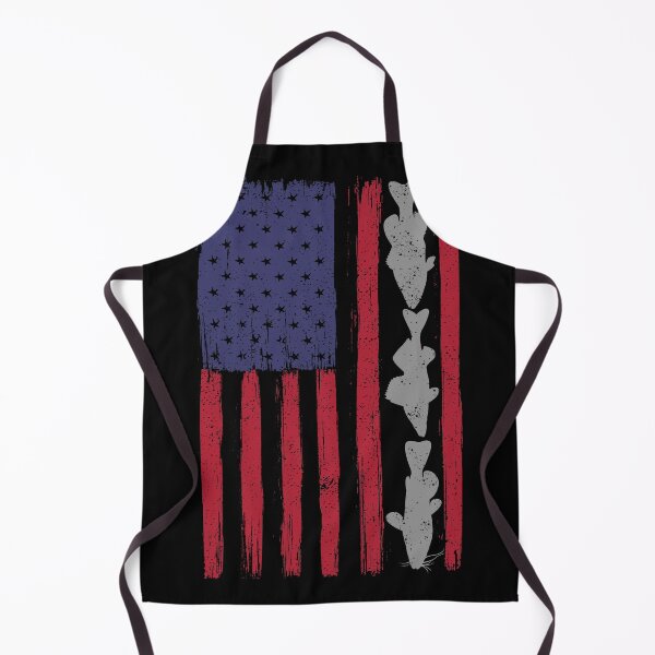 Item preview, American Flag Fishing Design, USA Fisherman Species designed and sold by ForFunDesigns.
