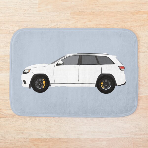 Item preview, Grand Cherokee Trackhawk Car White designed and sold by JHMimaging.