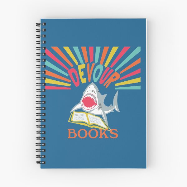 Item preview, Devour Books Shark designed and sold by SharksOnShore.